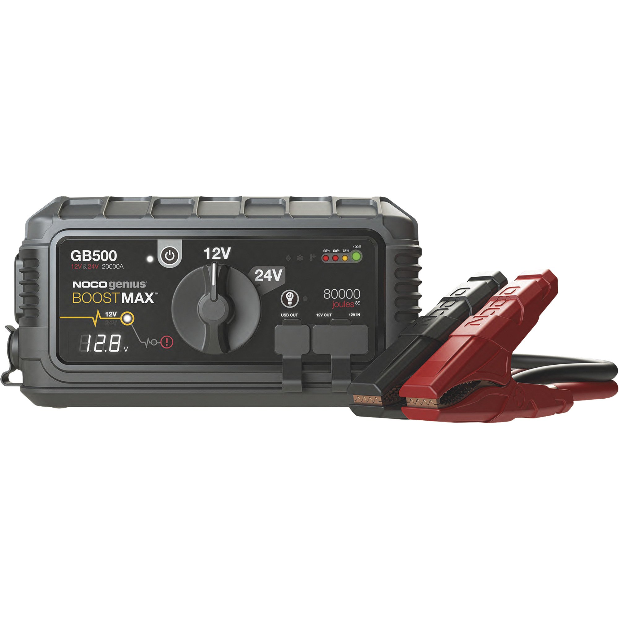 NOCO Boost Max Lithium Battery Jump Starter — 12/24 Volt, Model# GB500